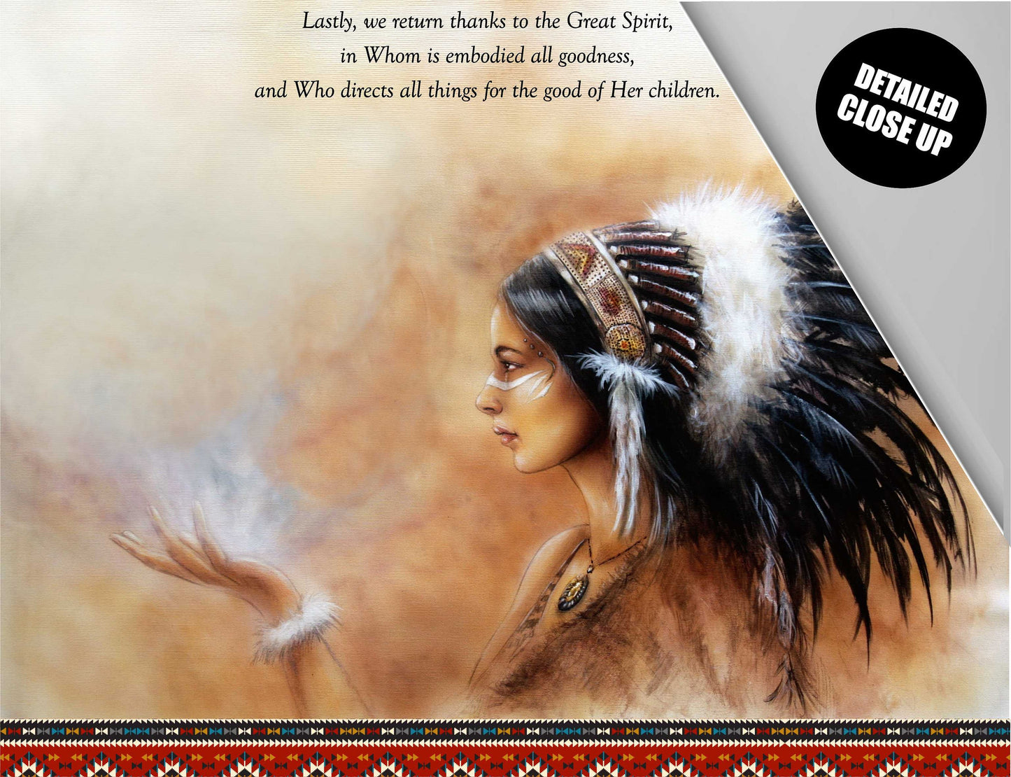 Native Americans Wall Art, Wall Hanging, Thanksgiving Prayer, Eagle Painting, Native Americans Decor, Native Americans Art, Prayer, Tapestry