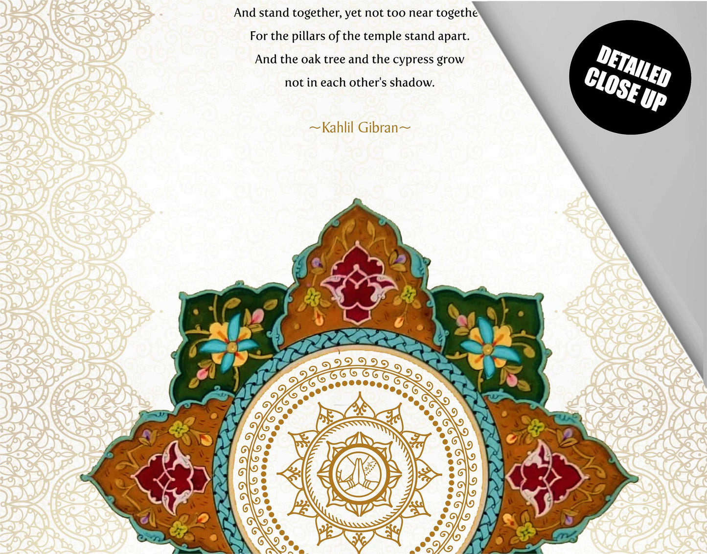 Kahlil Gibran On Marriage, Wall Hanging, Love one another by Kahlil Gibran, Kahlil Gibran Art, Prints, The Prophet, Decor, Gift, Tapestry