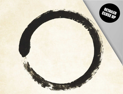 Enso circle, Enso circle symbol, Enso circle wall art, Zen Circle, Basho Quote, Zen Quotes, Enso, Meditation Altar, Zen Wall Art, Tapestry