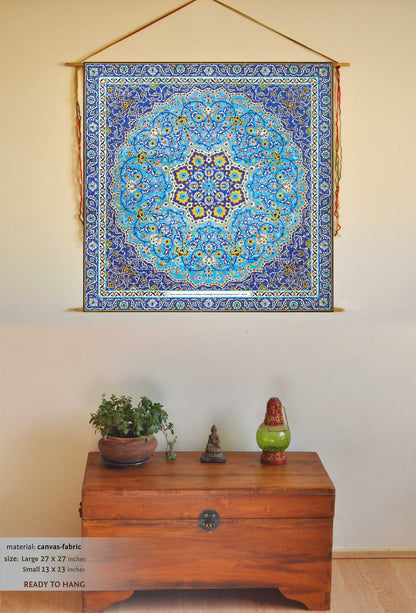 Rumi, wall hanging, moroccan decor, canvas, moroccan art, poster, middle eastern decor, wall art, Home decor, moroccan wall art, tapestry